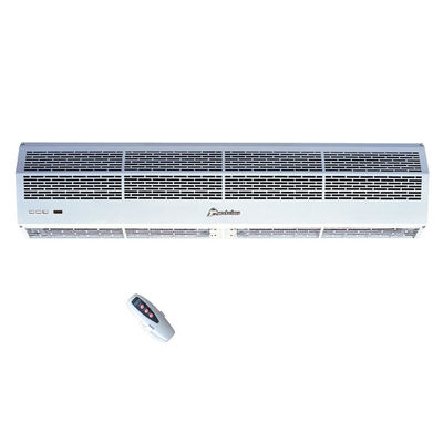 Super Thin Heated Air Curtain with 2000m³/h Airflow and 2 Speed Control for Industrial Use