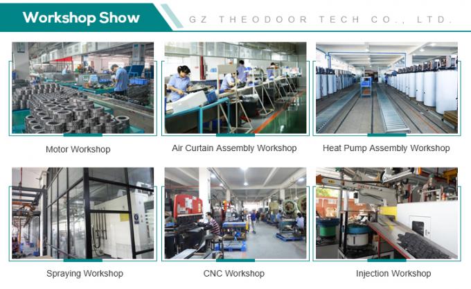 2025 S3 সিরিজ কাস্টমাইজড কভার এয়ার কার্টেন জন্য দরজা মধ্যে বাণিজ্যিক সঙ্গে রিমোট কন্ট্রোল 3